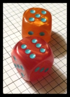 Dice : Dice - 6D Pipped - Multi Color Satin Crystal Caste - Gen Con Aug 2012